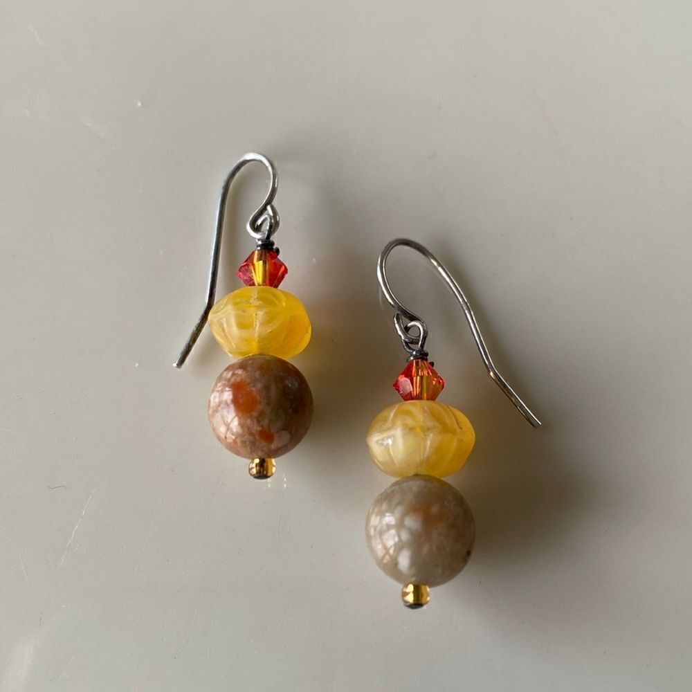 Sterling  silver earrings